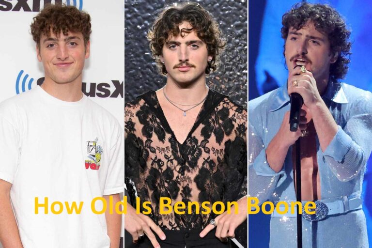 How Old Is Benson Boone