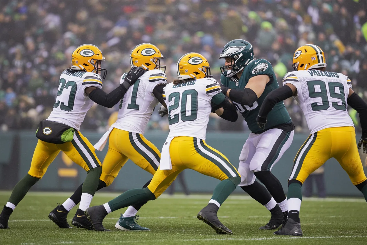Green Bay Packers vs Philadelphia Eagles Match Player Stats