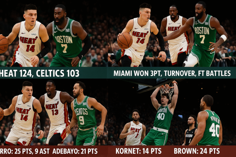 boston celtics vs miami heat match player stats