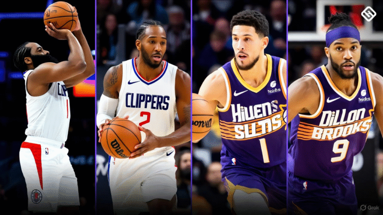 LA Clippers vs Phoenix Suns Match Player Stats