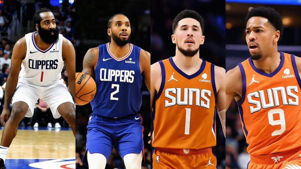 LA Clippers vs Phoenix Suns Match Player Stats