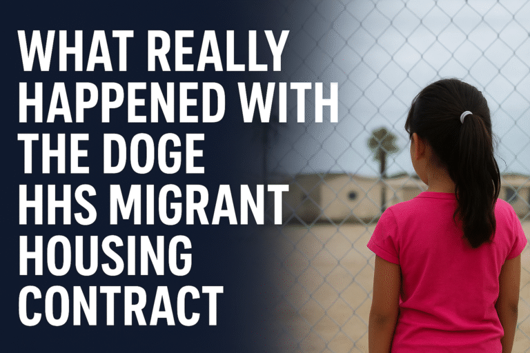 Doge HHS Migrant Housing Contract