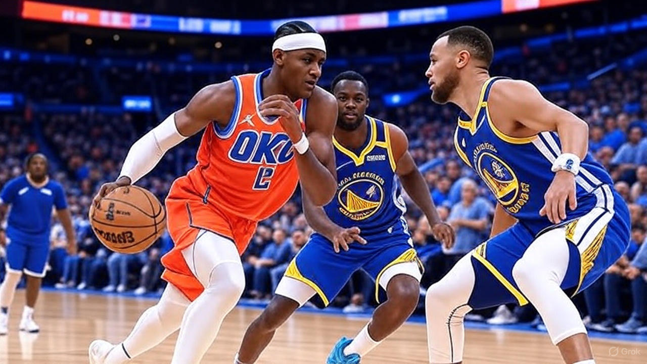 OKC Thunder vs Golden State Warriors Match Player Stats