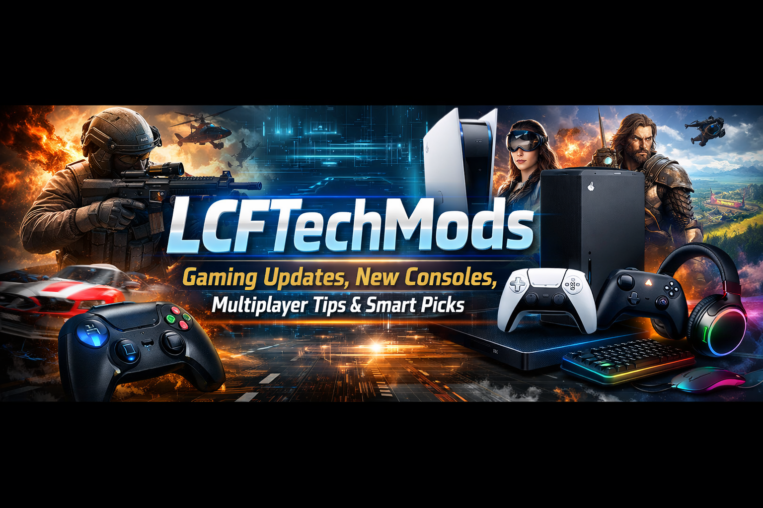 LCFTechMods gaming improvement visual - performance, updates, and console news