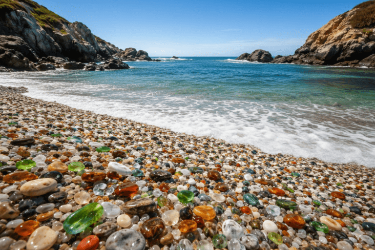 Glass Pebble Beach