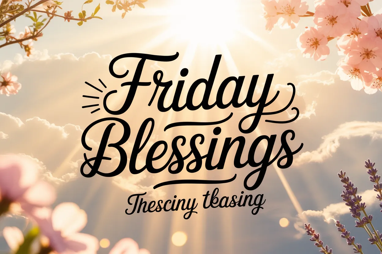 Friday Blessings