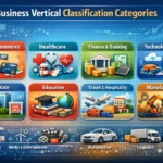 Business Vertical Classification Categories