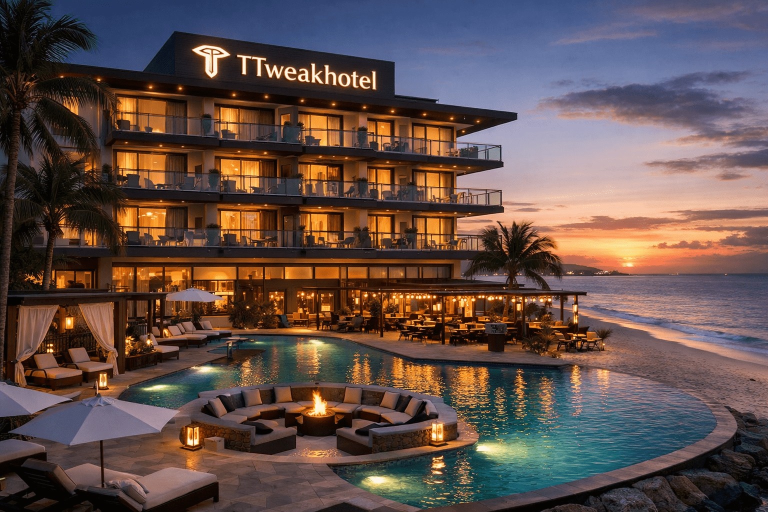 Hotel booking savings illustration