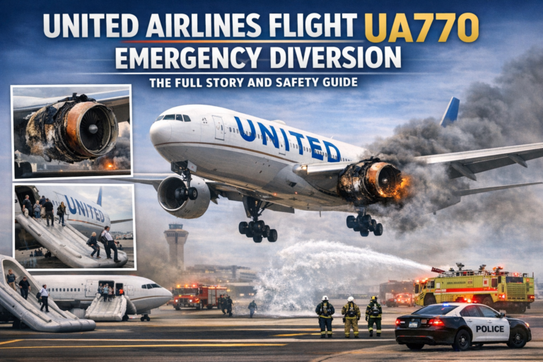 United Airlines Flight UA770 Emergency Diversion