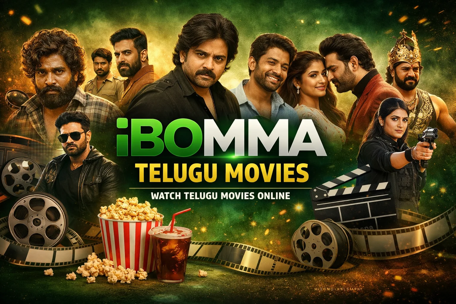 iBOMMA Telugu Movies Guide visual