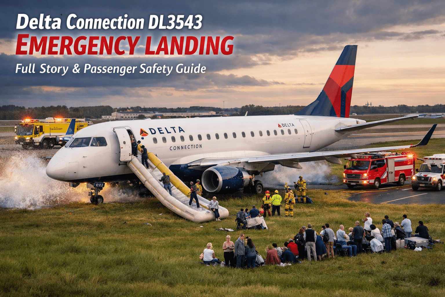 Delta Connection DL3543 Emergency Landing