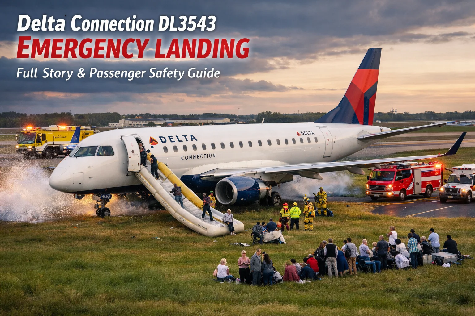 Delta Connection DL3543 Emergency Landing