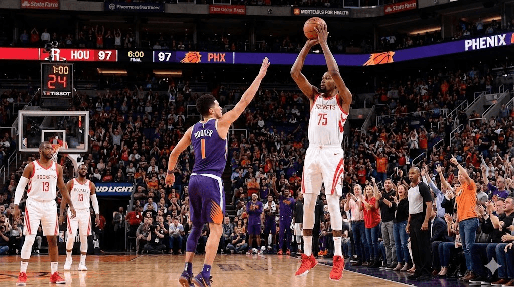 Houston Rockets vs Phoenix Suns Match Player Stats