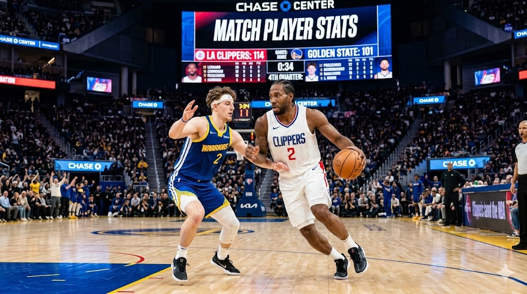 LA Clippers vs Golden State Warriors Match Player Stats