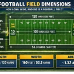 Football Field Dimensions