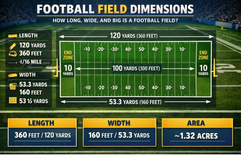 Football Field Dimensions