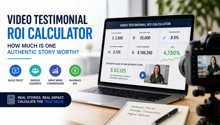 Video Testimonial ROI Calculator