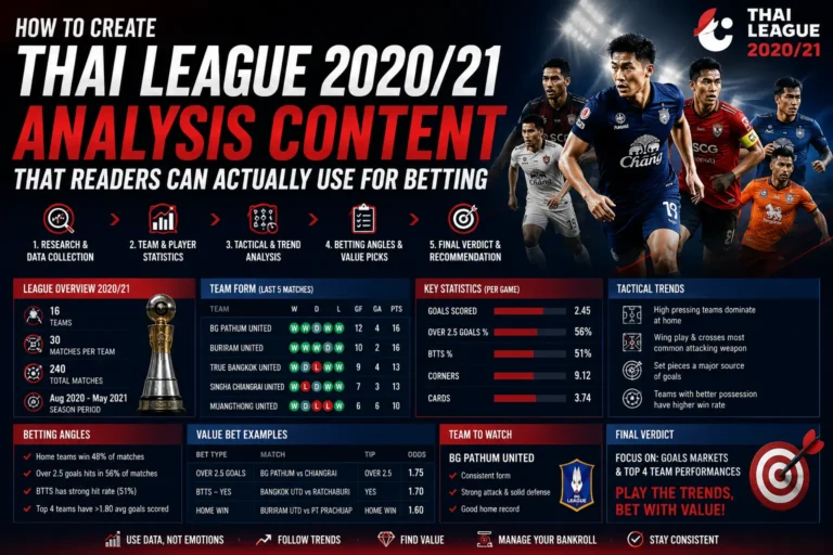 How to Create Thai League