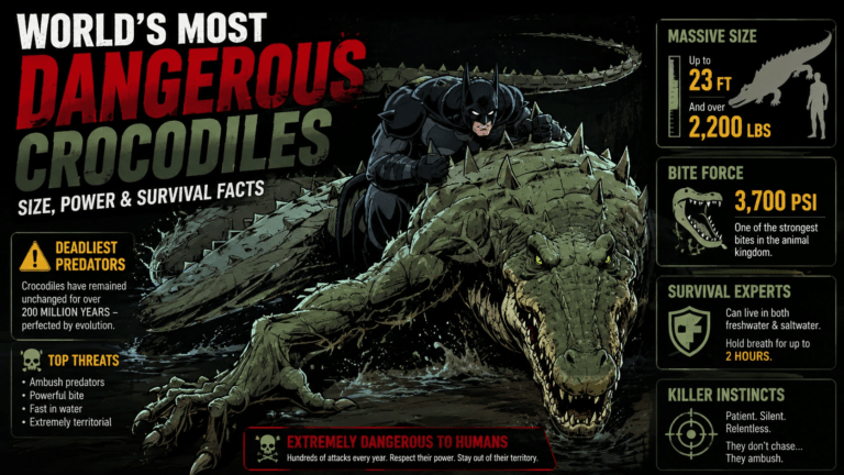 Most Dangerous Crocodiles