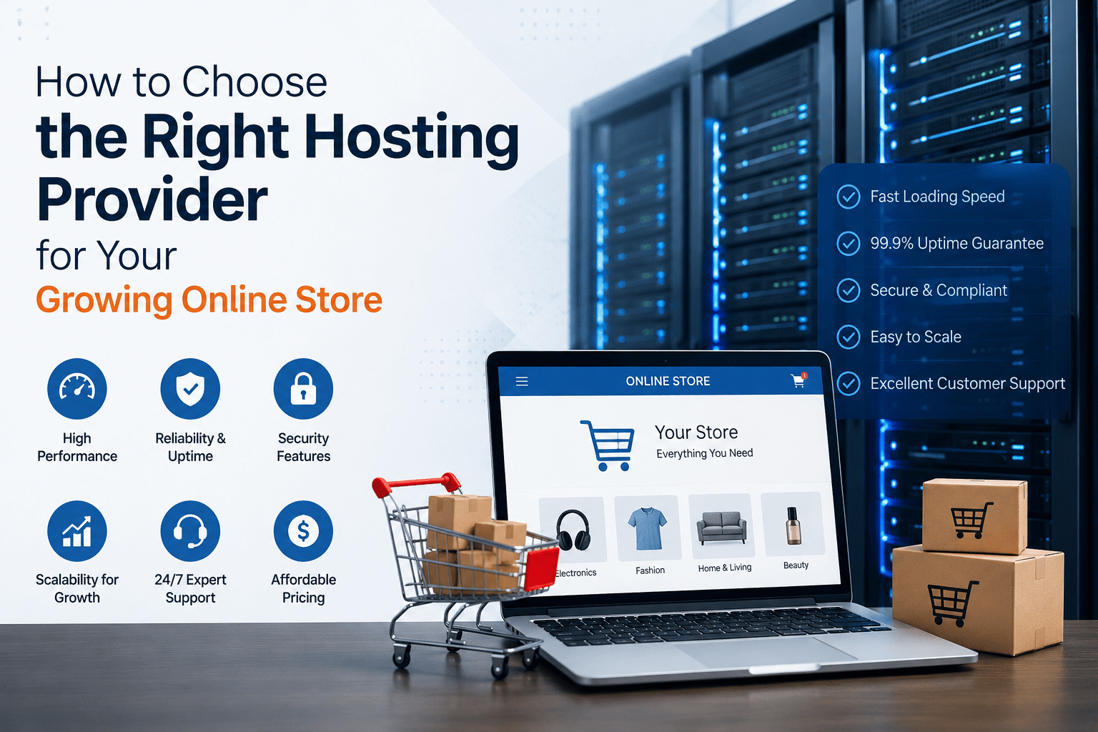 Right Hosting Provider for Your Growing Online