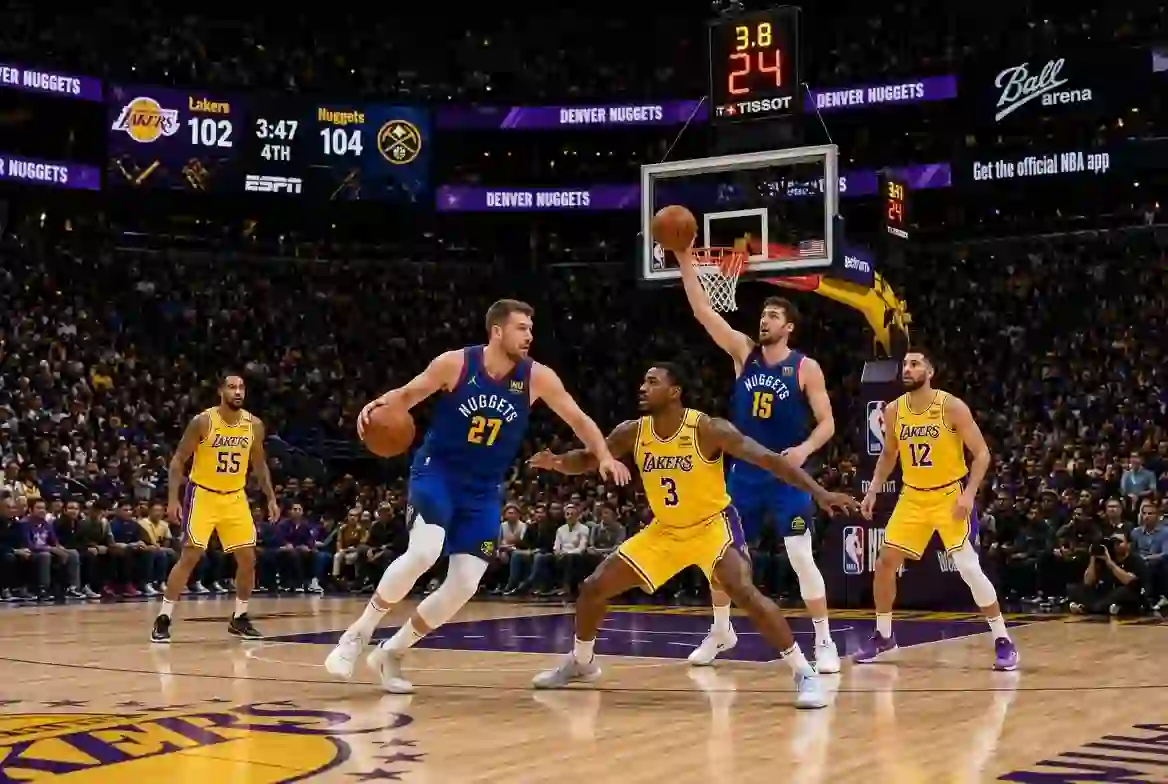 Denver Nuggets vs Lakers Match Player Stats