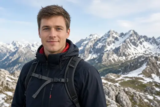 Pirmin Dahlmeier biathlon athlete in winter sports gear